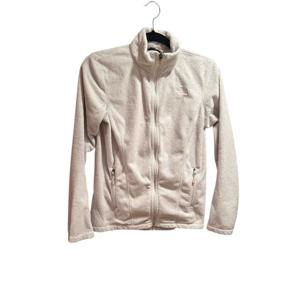 Women's White Fleece Jacket